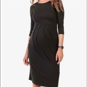 Isabella Oliver Black Maternity Dress